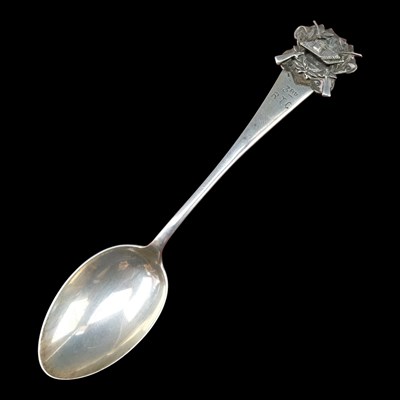 Lot 136 - A 3rd Royal Tank Corps silver...