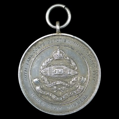 Lot 144 - A 1937 Royal Tank Corps Depot medley relay...