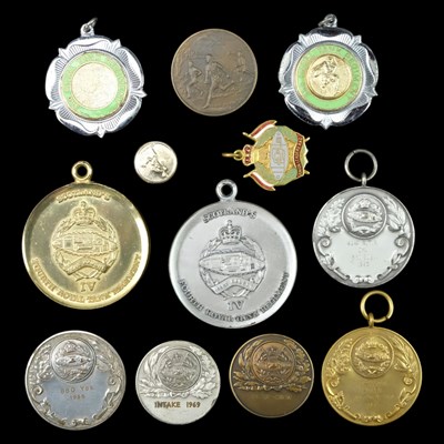 Lot 145 - A group of QEII Royal Tank Regiment sports...