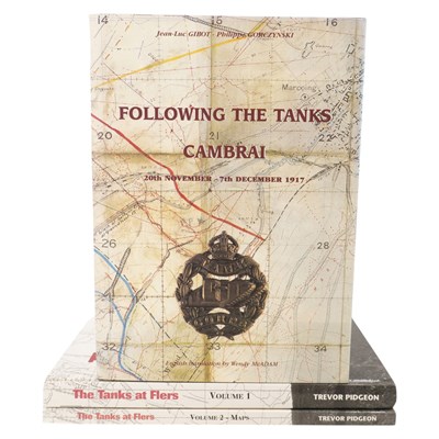 Lot 358 - Trevor Pidgeon, "The Tanks at Flers. An...