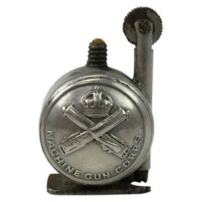 Lot 166 - A Great War Machine Gun Corps "trench art"...