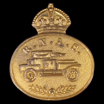 Lot 114 - An RNAS Armoured Car Service sweetheart brooch,...