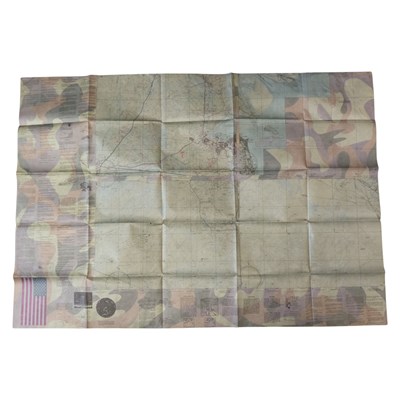 Lot 272 - A Gulf War period US military Evasion Chart...