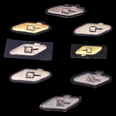 Lot 128 - A group of Royal Tank Regiment officers'...