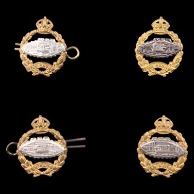 Lot 84 - Two pairs of Second World War Royal Tank...