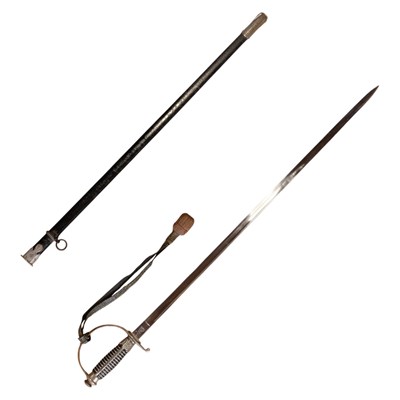 Lot 209 - A German Third Reich Police dress sword by...