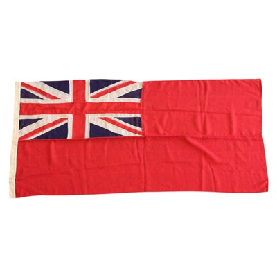 Lot 192 - A Second World War period Naval Red Ensign...
