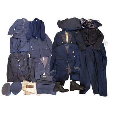 Lot 286 - A large quantity of post-War RAF uniforms and...