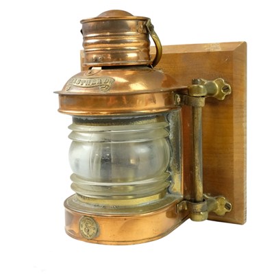 Lot 718 - A Seahorse ship's masthead lantern, circa mid...