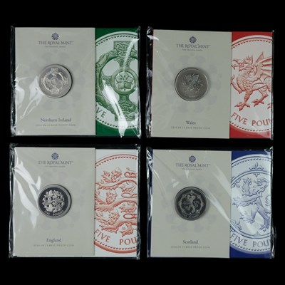 Lot 460 - A set of four Royal Mint "Four Nations" 2024...