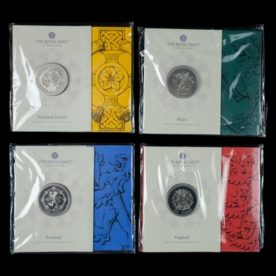 Lot 461 - A set of four Royal Mint "Four Nations" 2023...