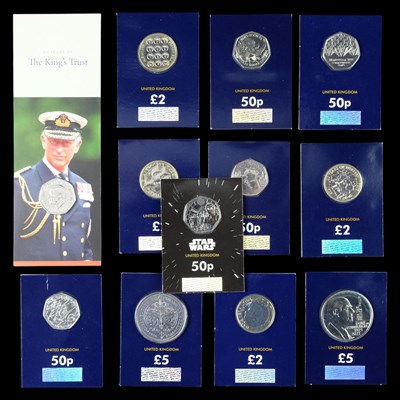 Lot 466 - A quantity of GB uncirculated coins in change...