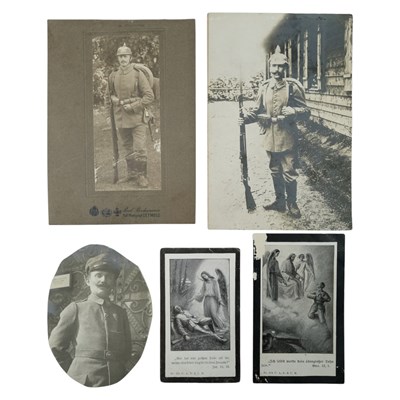 Lot 217 - A small group of Imperial German portrait...