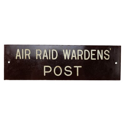 Lot 227 - A Second World War Civil Defence "Air Raid...