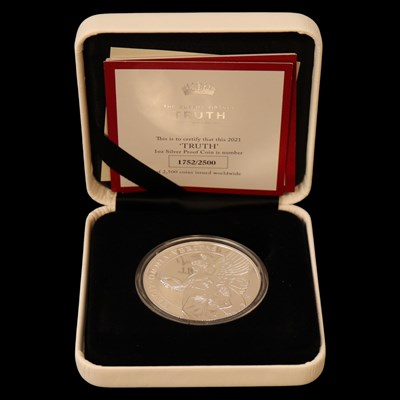 Lot 473 - A East India Company Queen's Virtues "Truth"...