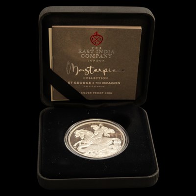 Lot 477 - A East India Company "St George and the Dragon"...