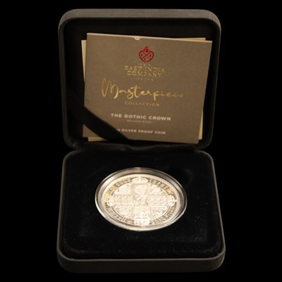 Lot 478 - A East India Company "The Gothic Crown" 1oz...
