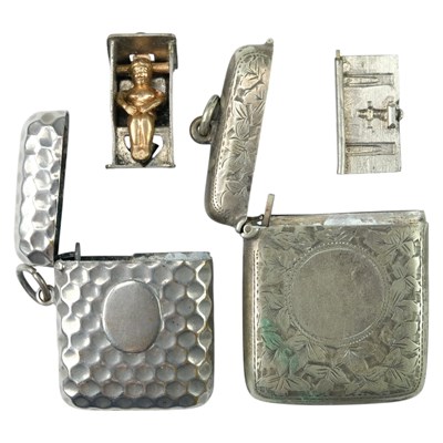 Lot 668 - A Victorian novelty watch chain fob cigar...