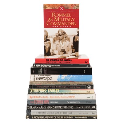 Lot 386 - A group of books on the German Third Reich