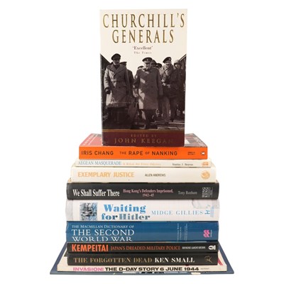 Lot 389 - A group of books on the Second World War