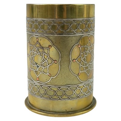 Lot 261 - [Trench art] An early 20th Century Damascus...