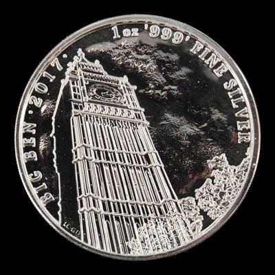Lot 548 - A Royal Mint 2017 "Big Ben" 1oz fine silver...