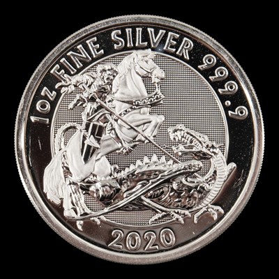 Lot 555 - A Royal Mint 2020 "St George and the Dragon"...