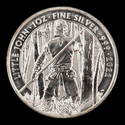 Lot 560 - A Royal Mint 2022 "Little John" 1oz fine...