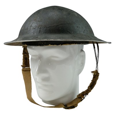Lot 301 - A Second World War South African Mk 2 steel...