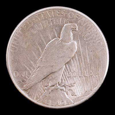 Lot 607 - A USA 1926 silver "Peace" dollar coin