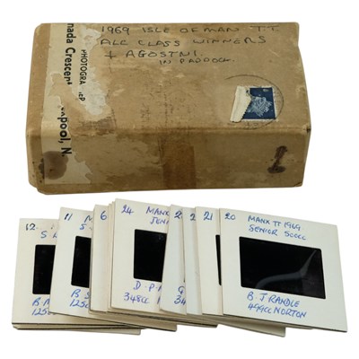 Lot 706 - A group of film slides of the 1969 Isle of Man...