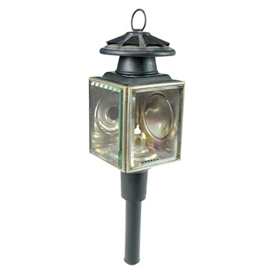 Lot 727 - A Victorian carriage candle lamp, approx 42 cm