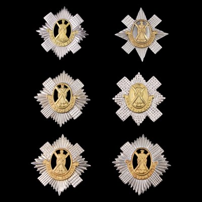 Lot 62 - A group of Royal Scots glengarry badges