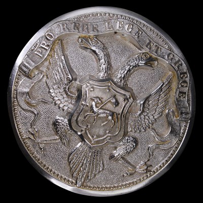 Lot 64 - A 4th (Perthshire) Volunteer Battalion Black...
