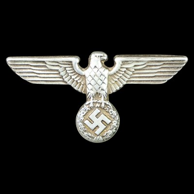 Lot 196 - A German Third Reich NSDAP cap eagle...