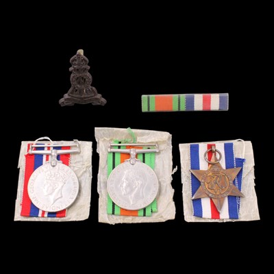 Lot 4 - Second World War campaign and other medals,...