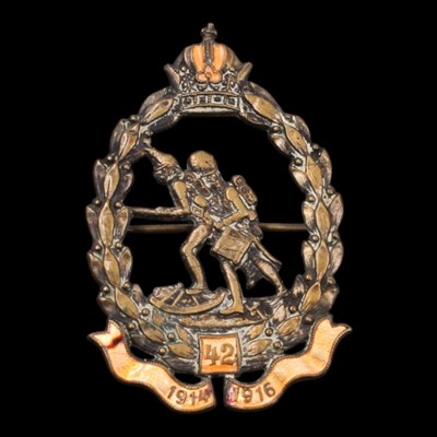 Lot 189 - An Austro-Hungarian 42nd Infantry Regiment...