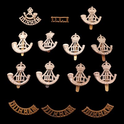 Lot 68 - A small collection of Durham Light Infantry...