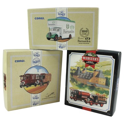 Lot 718 - A Corgi 97087 Barnados diecast toy truck,...