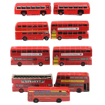 Lot 721 - A quantity of Corgi London Transport diecast...