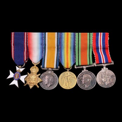 Lot 10 - A Great War and later Royal Victorian Order...