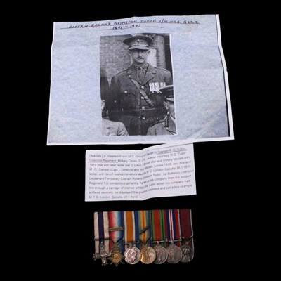 Lot 15 - A Great War Military Cross miniature medal...