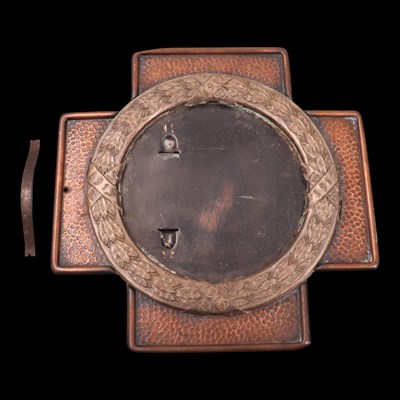 Lot 29 - A Great War cruciform Memorial Plaque frame