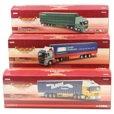 Lot 738 - Three Corgi "Hauliers of Renown" diecast...