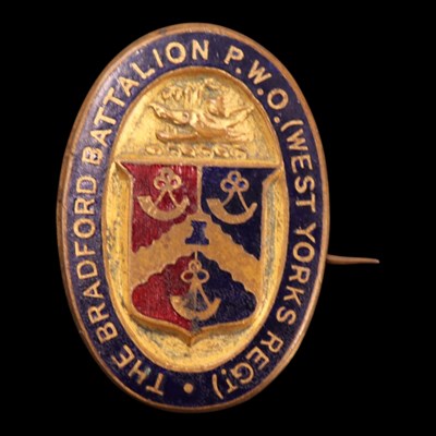 Lot 54 - A Great War Bradford Battalion PWO (West...