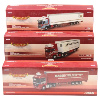 Lot 739 - Three Corgi "Hauliers of Renown" diecast...