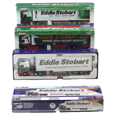 Lot 743 - Three Corgi "Hauliers of Renown" Eddie Stobart...
