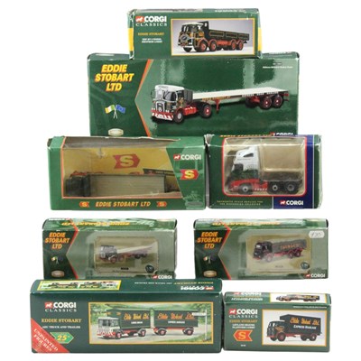 Lot 745 - A quantity of Corgi Eddie Stobart diecast...