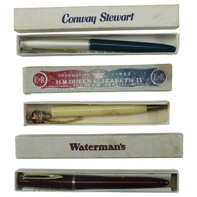 Lot 495 - Vintage Conway Stewart 107 and Waterman's L2...