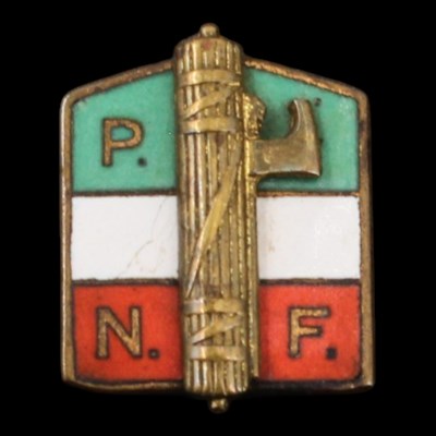 Lot 179 - A Second World War National Fascist Party of...
